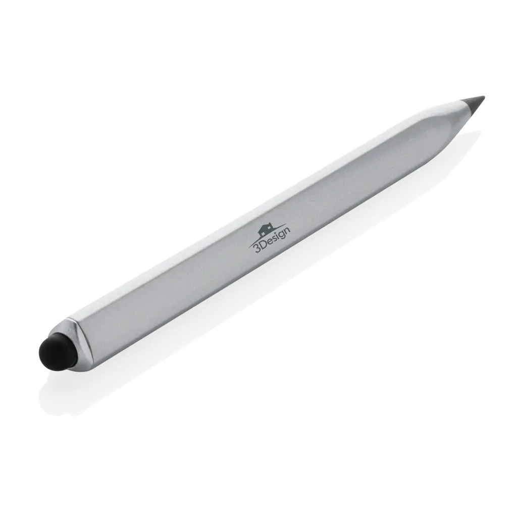 Beskonačna olovka od recikliranog aluminija Eon RCS P221.01 silver-3