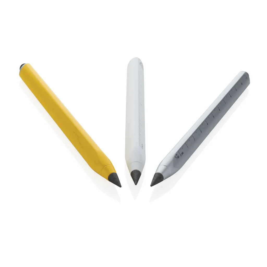Beskonačna olovka od recikliranog aluminija Eon RCS P221.01 silver-6