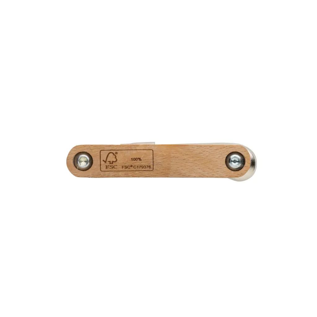 Drveni šesterokutni alat P221.08 brown-8
