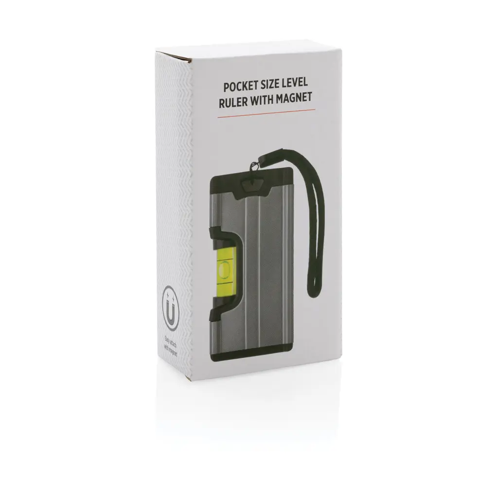 Džepno ravnalo s magnetom P221.65 grey-6