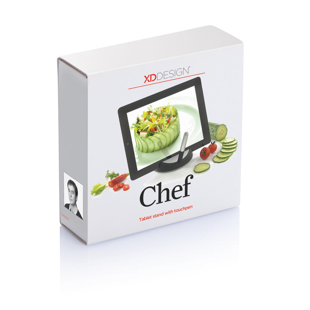 Promotivni stalak za tablet Chef s olovkom P261.17 black-10