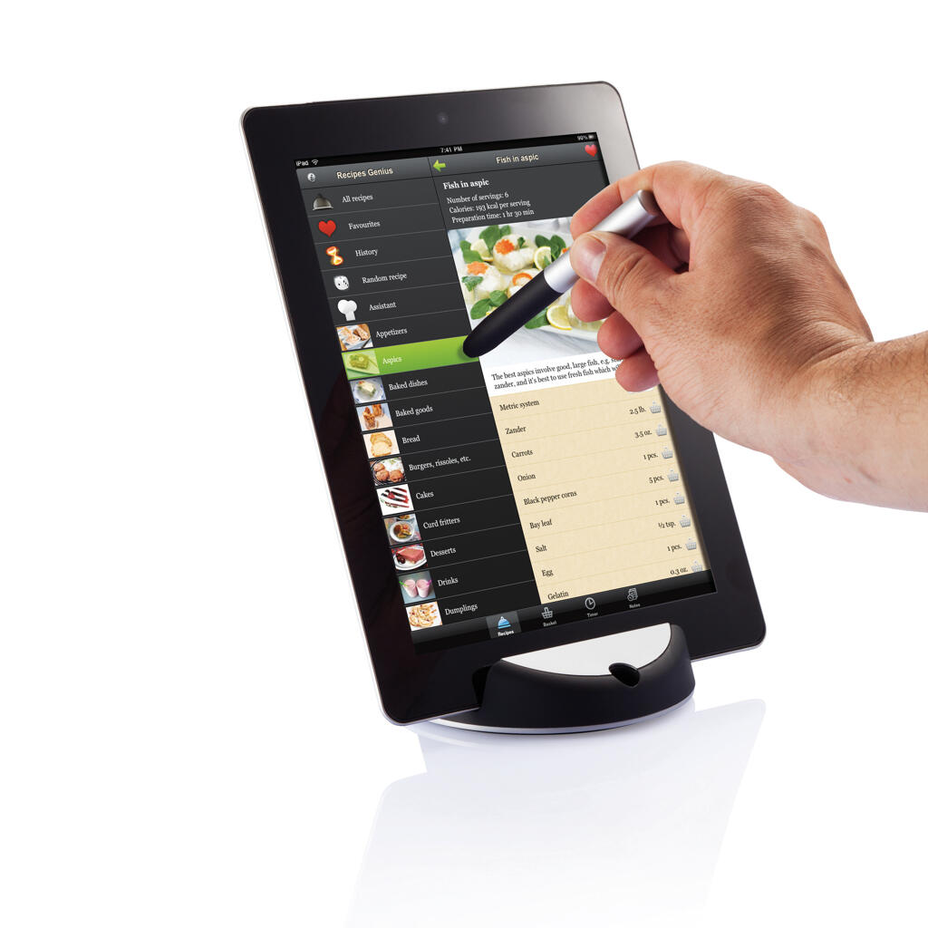 Promotivni stalak za tablet Chef s olovkom P261.17 black-5