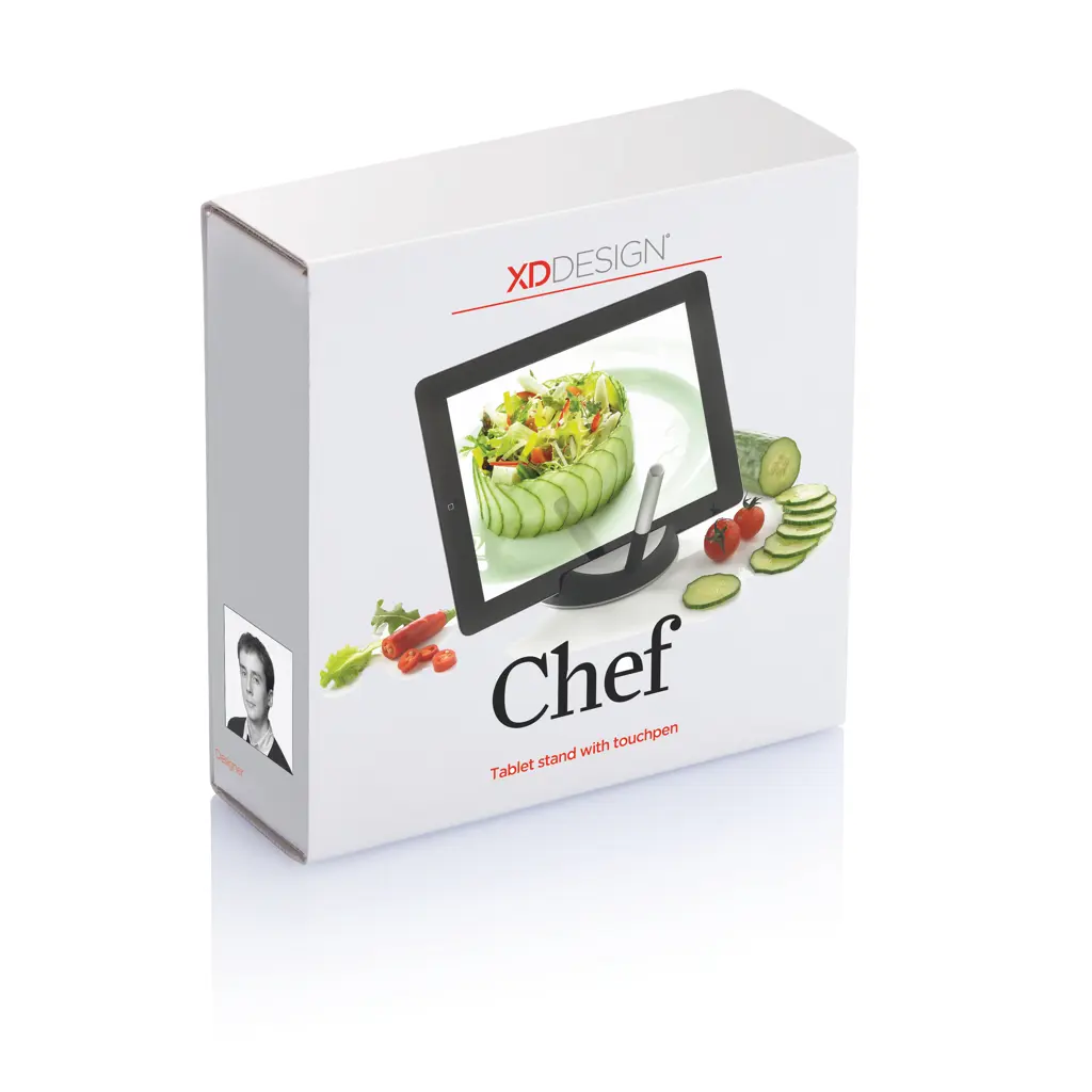 Promotivni stalak za tablet Chef s olovkom P261.17 black-6