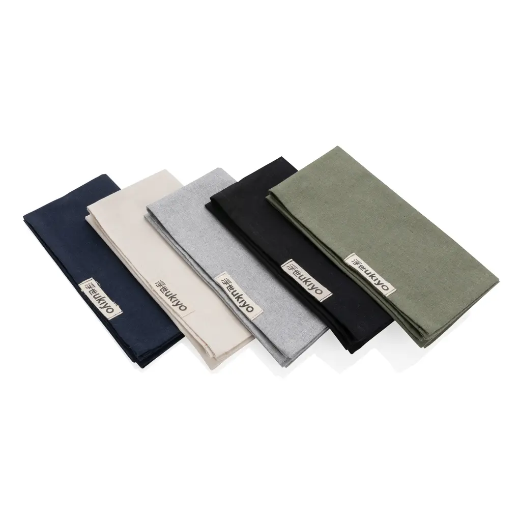 Set platnenih salveta 4 kom Ukiyo Aware™ P261.25 off white-5