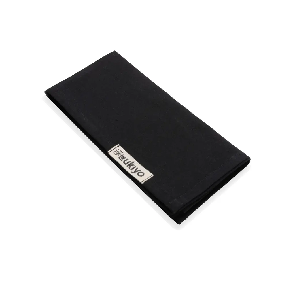Set platnenih salveta 4 kom Ukiyo Aware™ P261.25 black-1