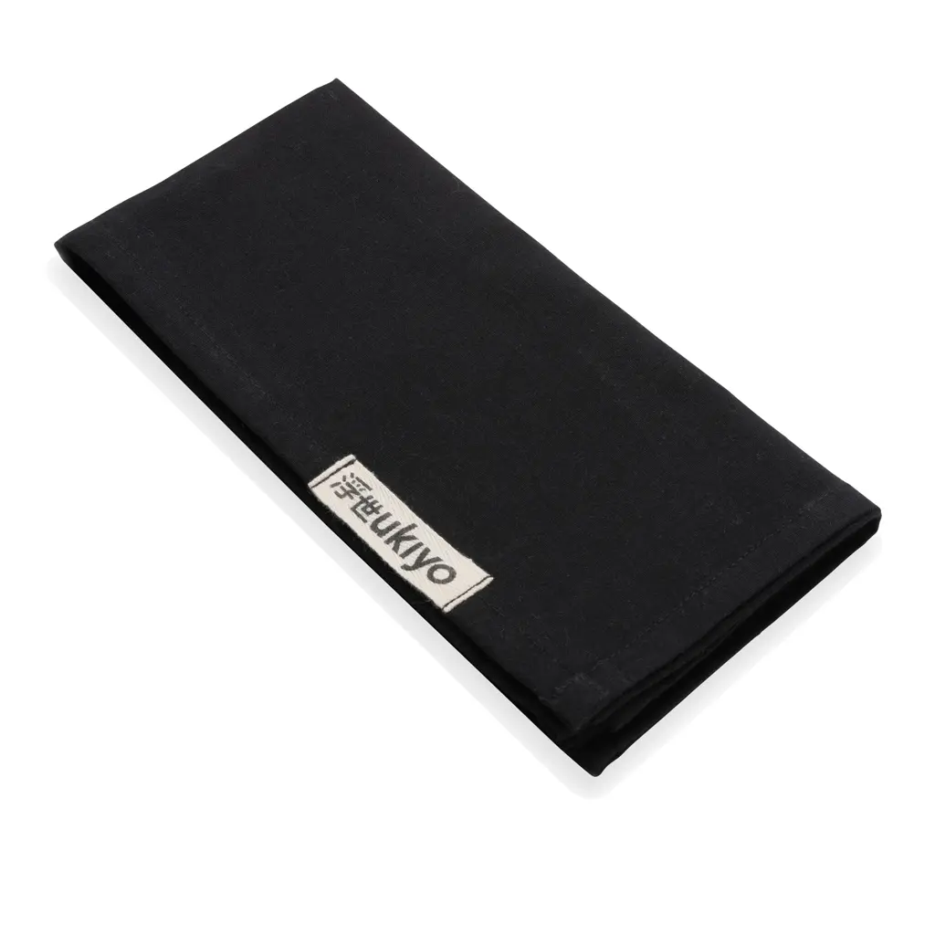 Set platnenih salveta 4 kom Ukiyo Aware™ P261.25 black-4