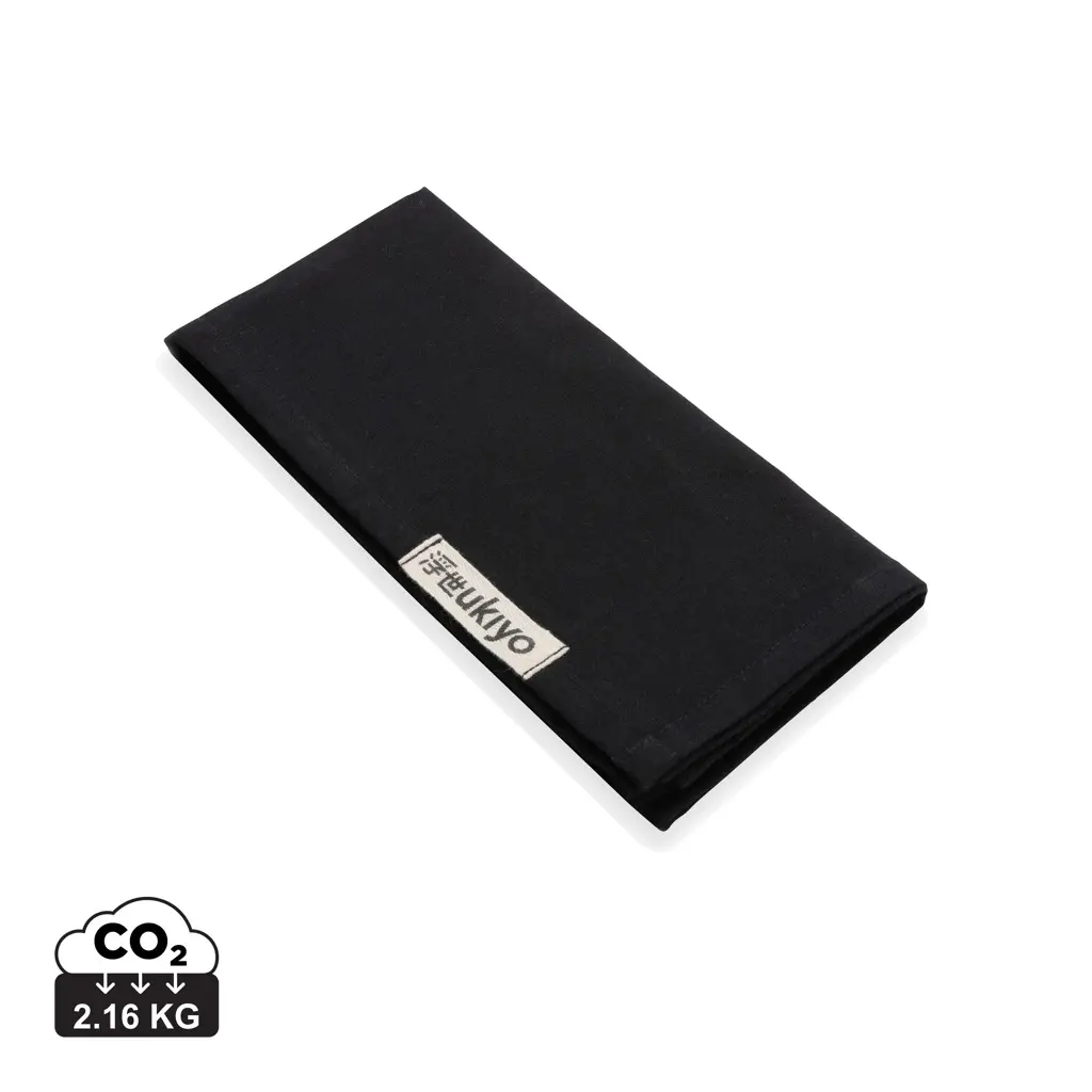 Set platnenih salveta 4 kom Ukiyo Aware™ P261.25 black-0