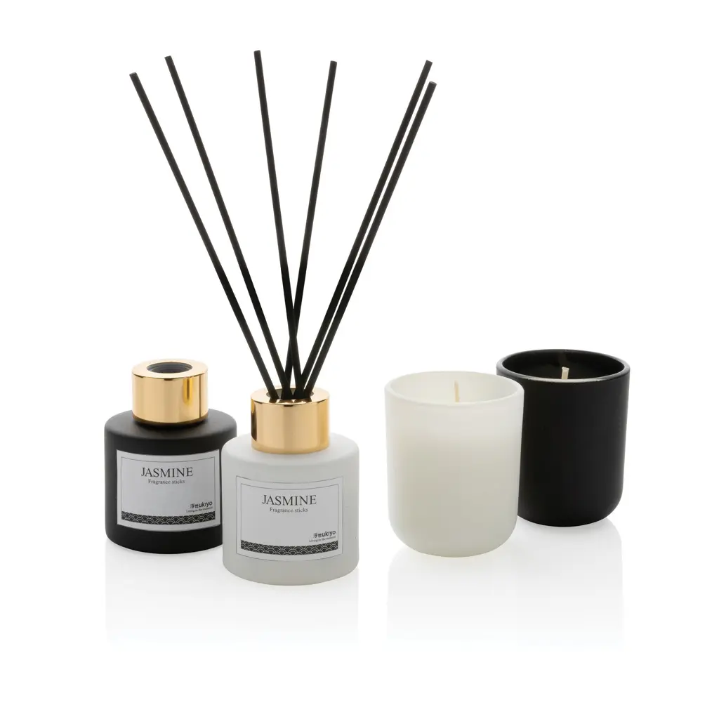 Poklon set svijeća i mirisnih štapića Ukiyo P262.97 black-5
