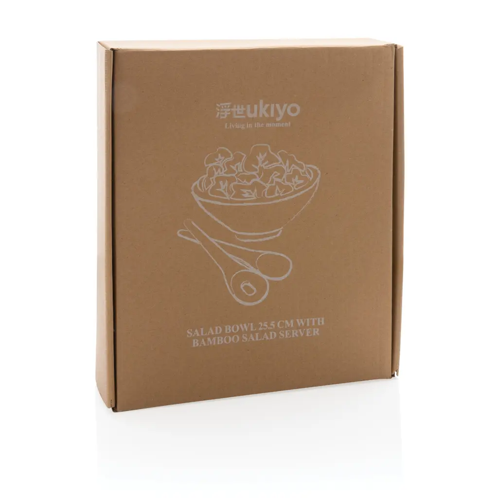 Zdjela za salatu s priborom Ukiyo P263.09 white-9