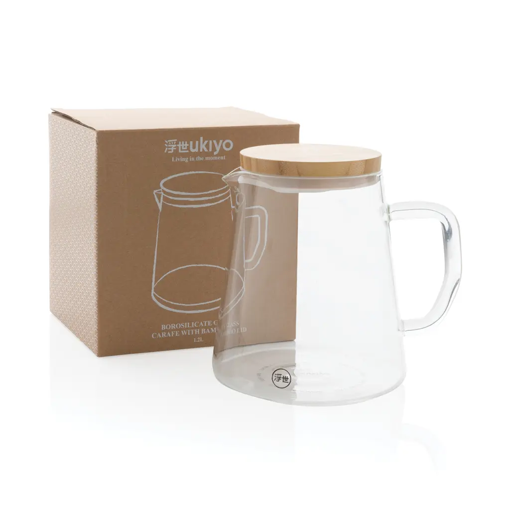 Stakleni vrč s poklopcem 1,2L Ukiyo P264.06 transparent-6