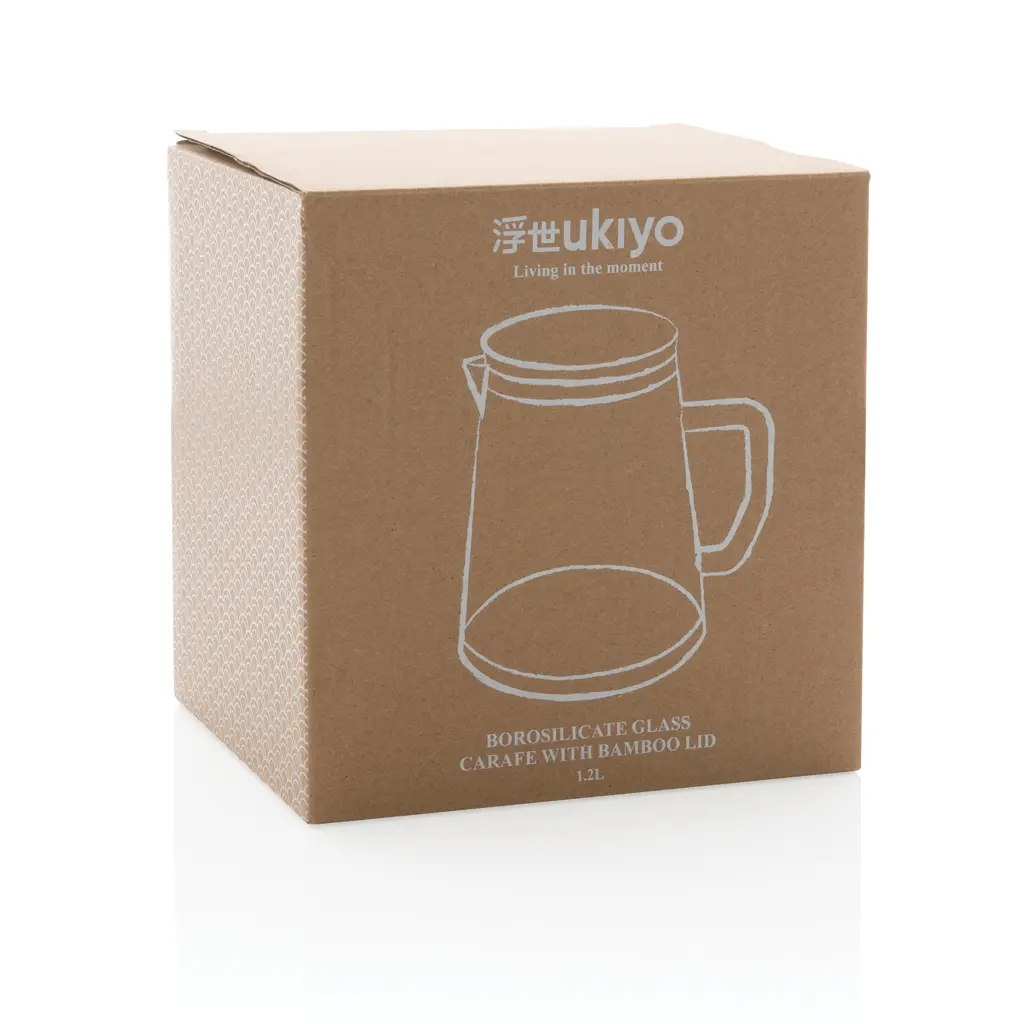 Stakleni vrč s poklopcem 1,2L Ukiyo P264.06 transparent-7