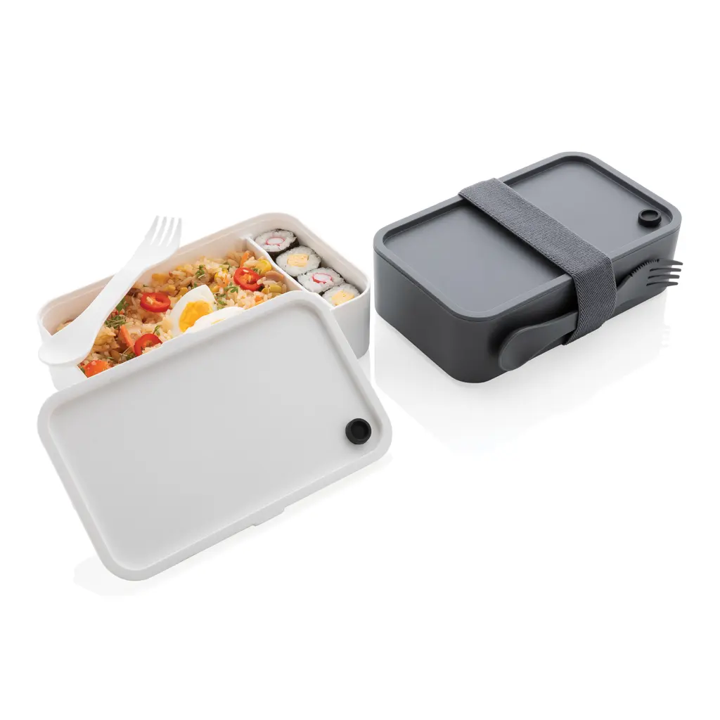 Elegantna i čvrsta kutija za hranu od PP materijala P269.59 white-9