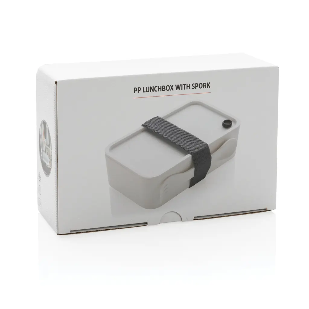 Elegantna i čvrsta kutija za hranu od PP materijala P269.59 white-13