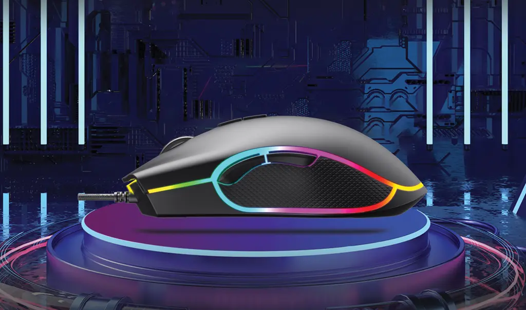 RGB gaming miš P300.16 black-12