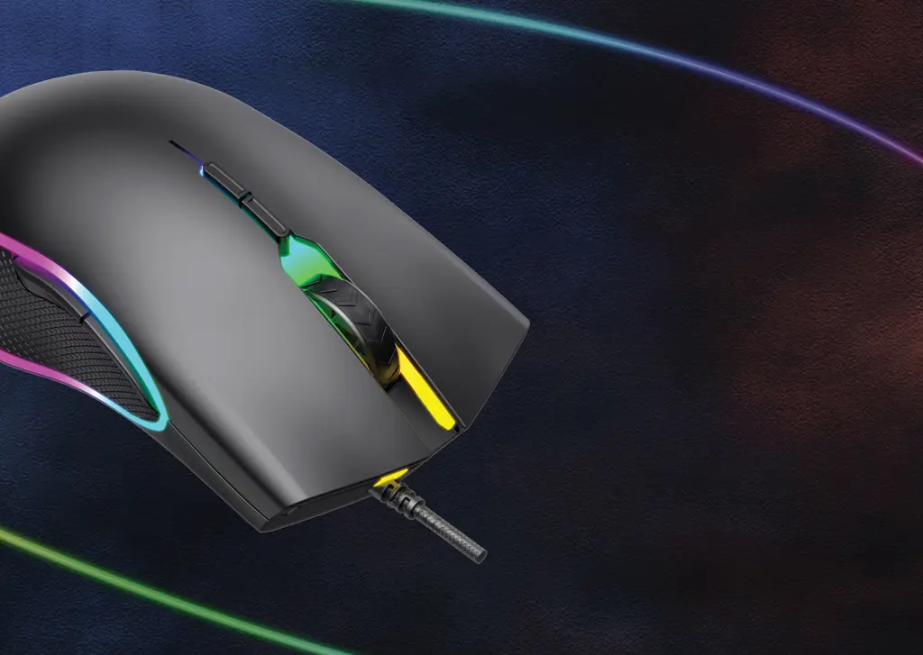 RGB gaming miš P300.16 black-13