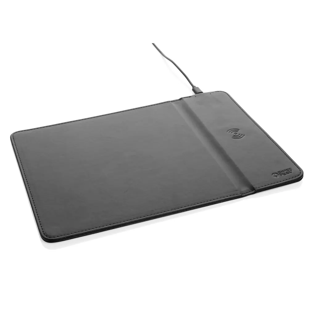 Podloga za miš s bežičnim punjenjem 10 W Swiss Peak RCS P300.24 black-8
