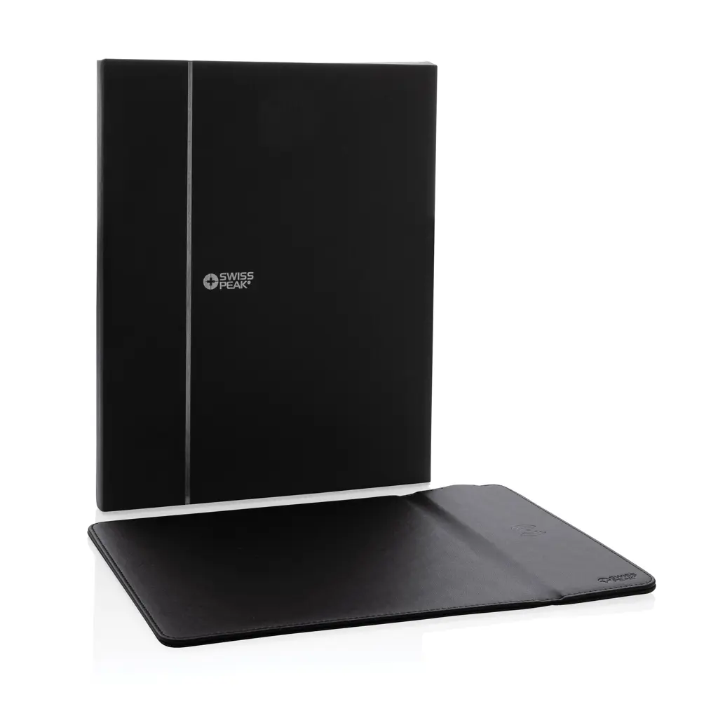 Podloga za miš s bežičnim punjenjem 10 W Swiss Peak RCS P300.24 black-10
