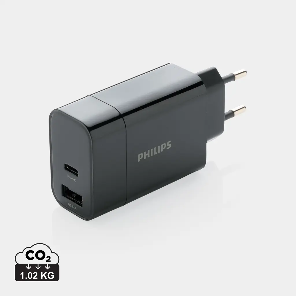 Zidni punjač Philips ultrabrzi PD P301.08 black-0