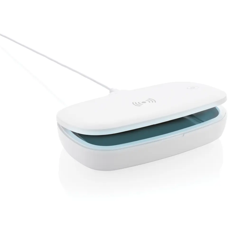 UV-C kutija za sterilizaciju s bežičnim punjačem 5W P301.11 white-2