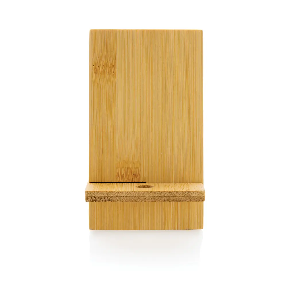 Stalak za mobitel od bambusa u kraft kutiji P301.40 brown-5