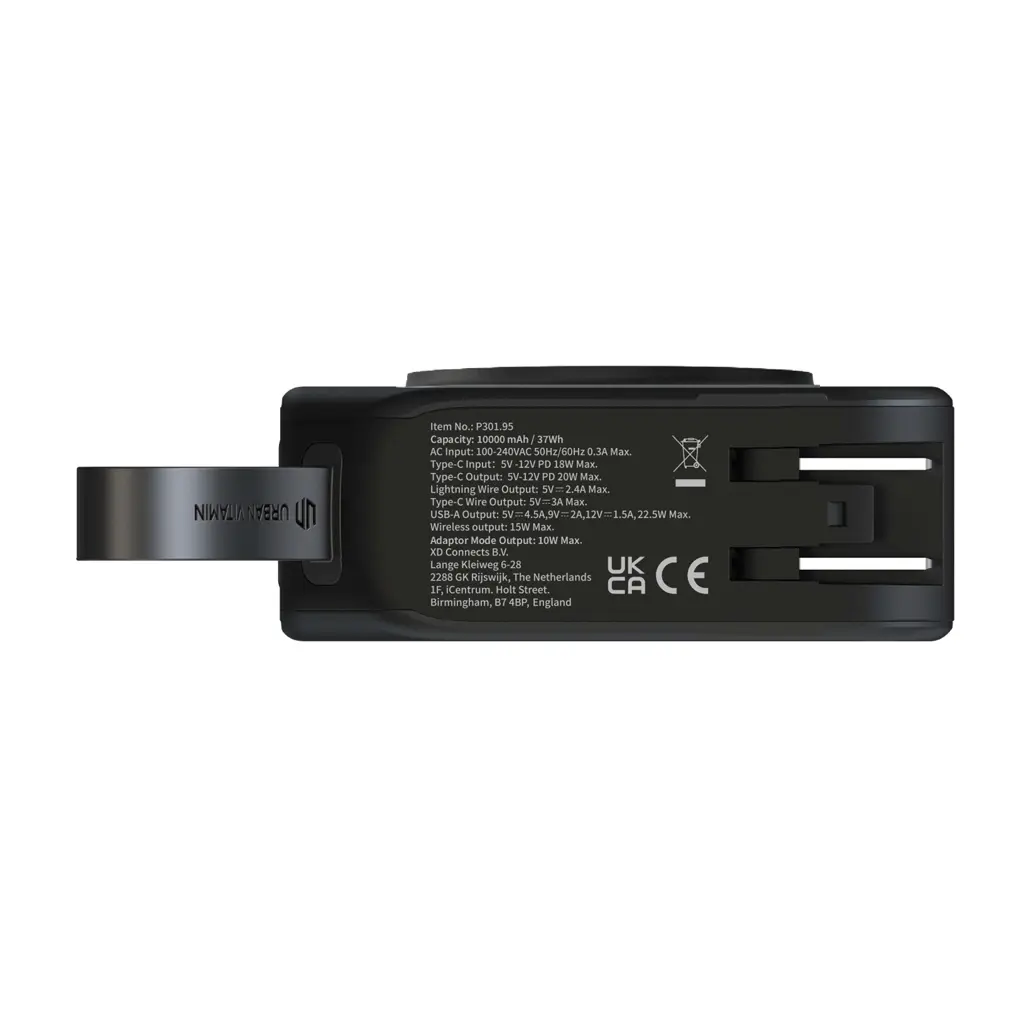 Univerzalni punjač Urban Vitamin Saratoga 5u1 P301.95 black-9