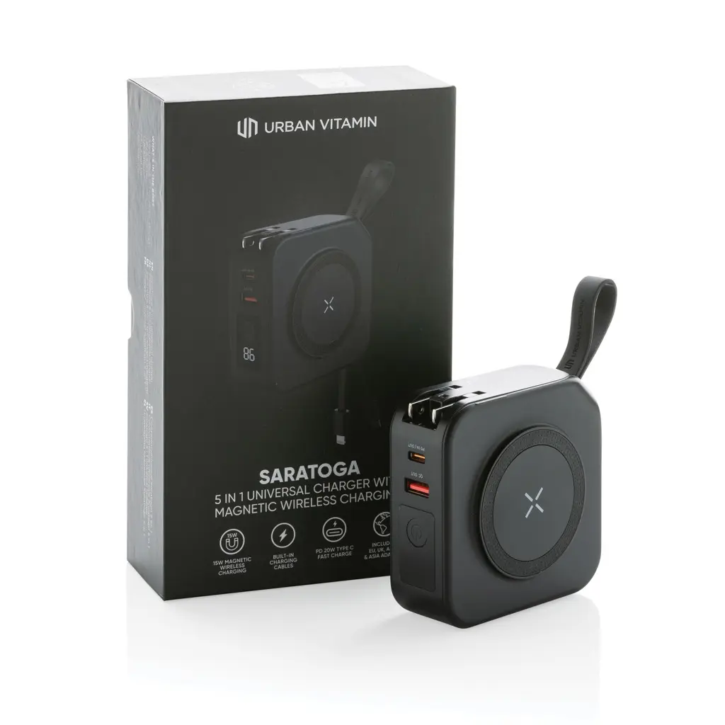Univerzalni punjač Urban Vitamin Saratoga 5u1 P301.95 black-17