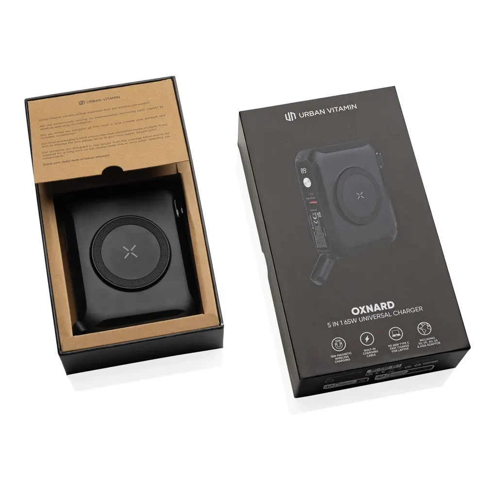Univerzalni punjač Urban Vitamin Oxnard 5u1 65W P301.96 black-24