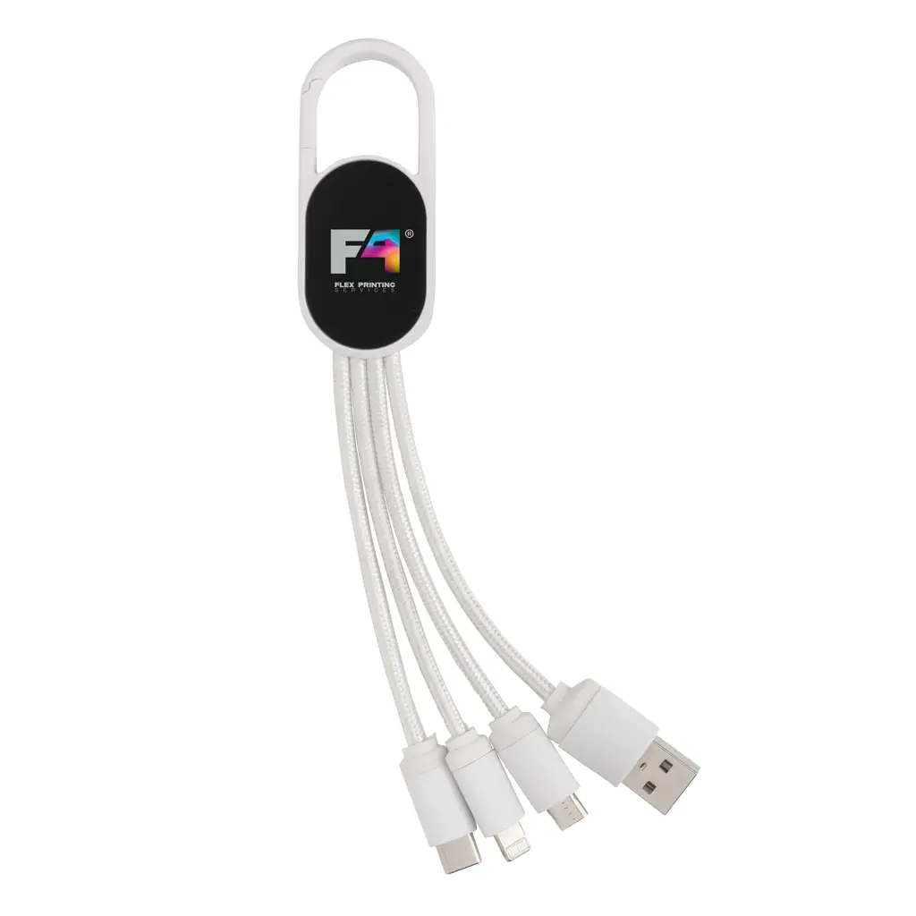Kabel s karabinerom 4u1 P302.07 white-3