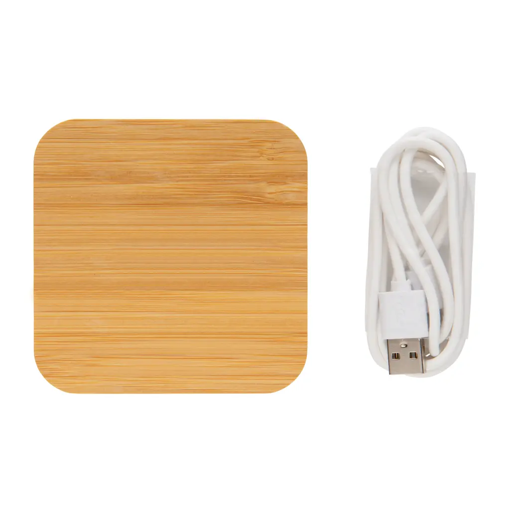 Bežični punjač s USB-om 5W P308.14 brown-5