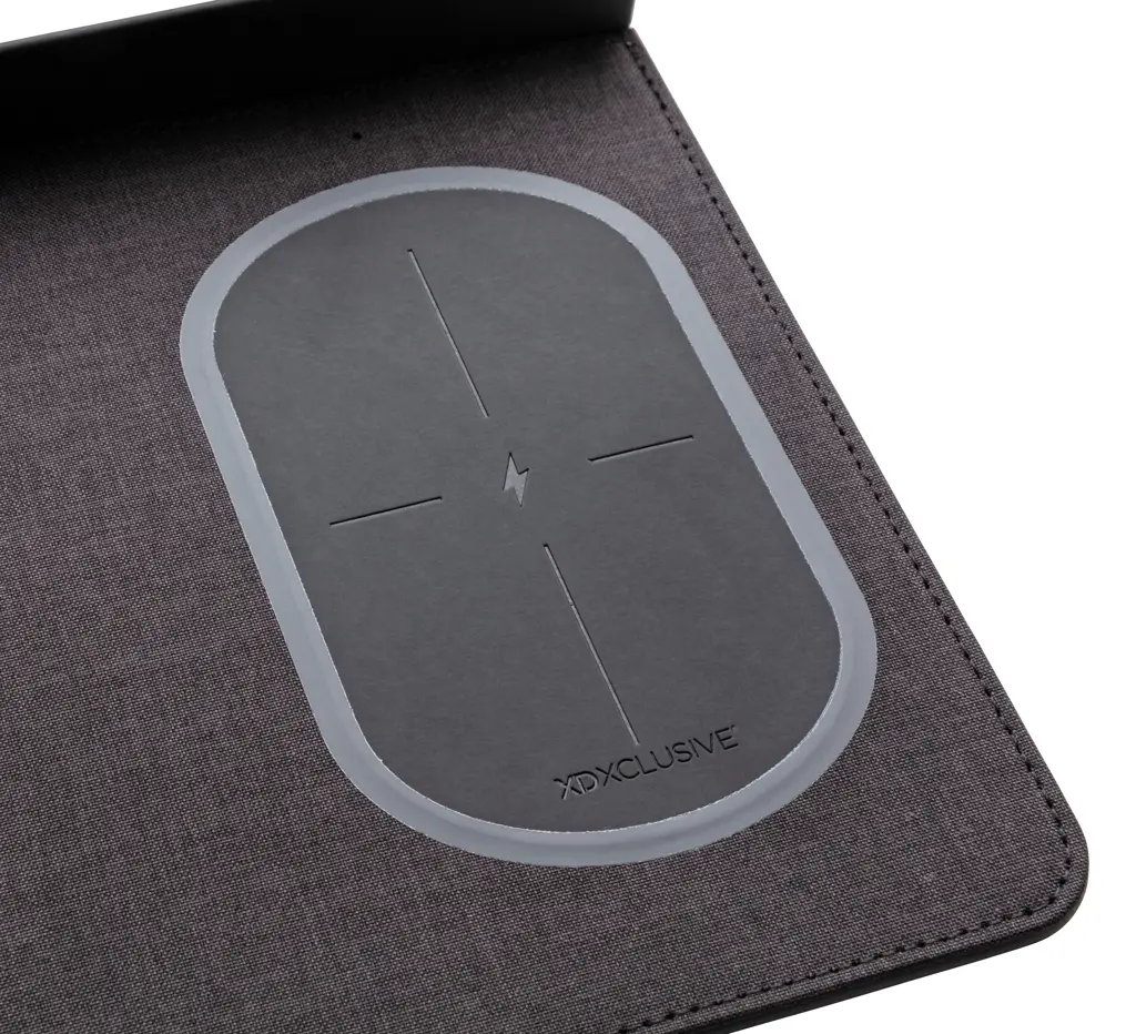 Podloga za miša s bežičnim punjenjem mobitela P308.25 black-7