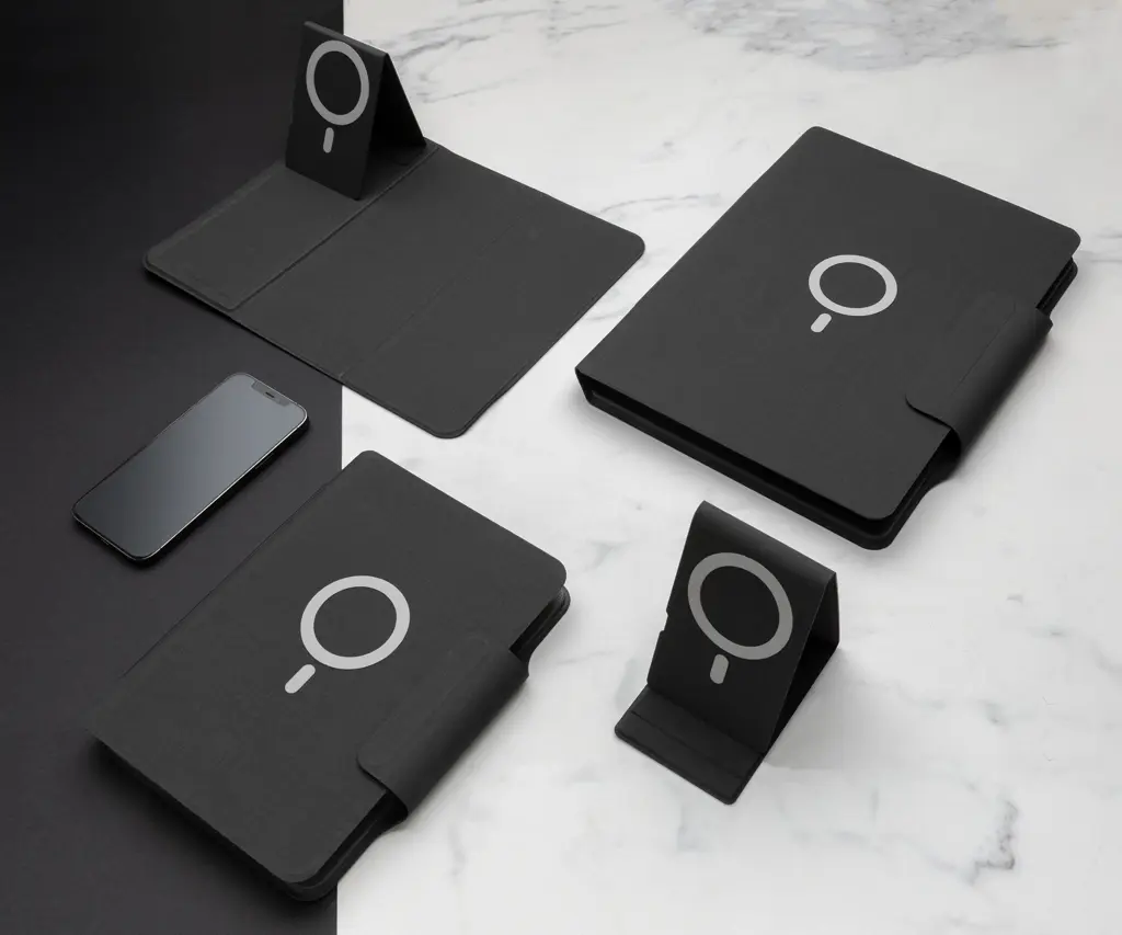 Stalak za mobitel s bežičnim punjenjem od 10 W Artic Magnetic P308.33 black-11