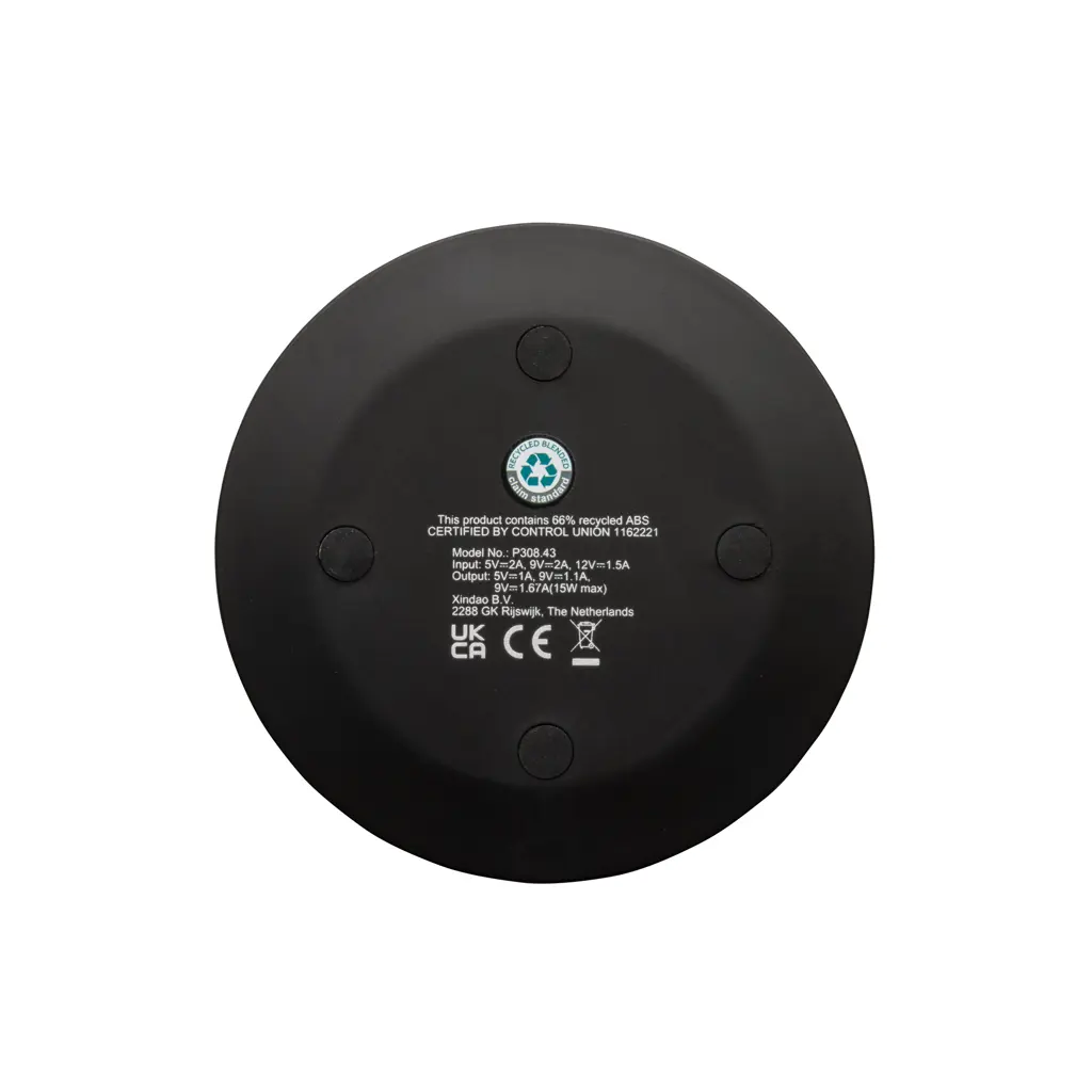 Bežični brzi punjač od 15W RCS P308.43 black-5