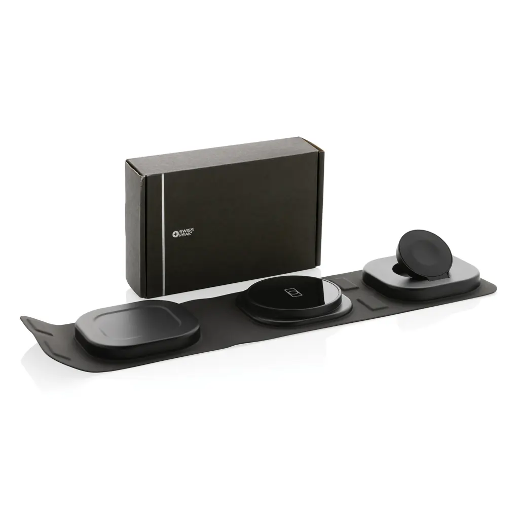Bežični putni punjač 15W Swiss Peak RCS P308.53 grey-12