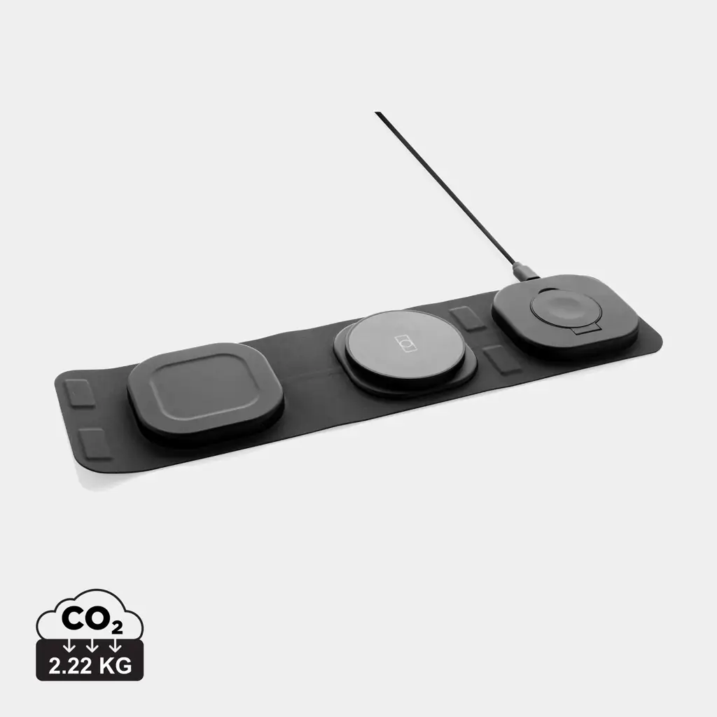Bežični putni punjač 15W Swiss Peak RCS P308.53 grey-14 Bežični putni punjač 15W Swiss Peak RCS P308.53 grey-14