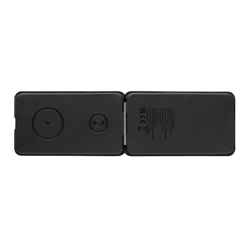 Magnetni bežični punjač 15W 3u1 Swiss Peak RCS P308.54 black-15