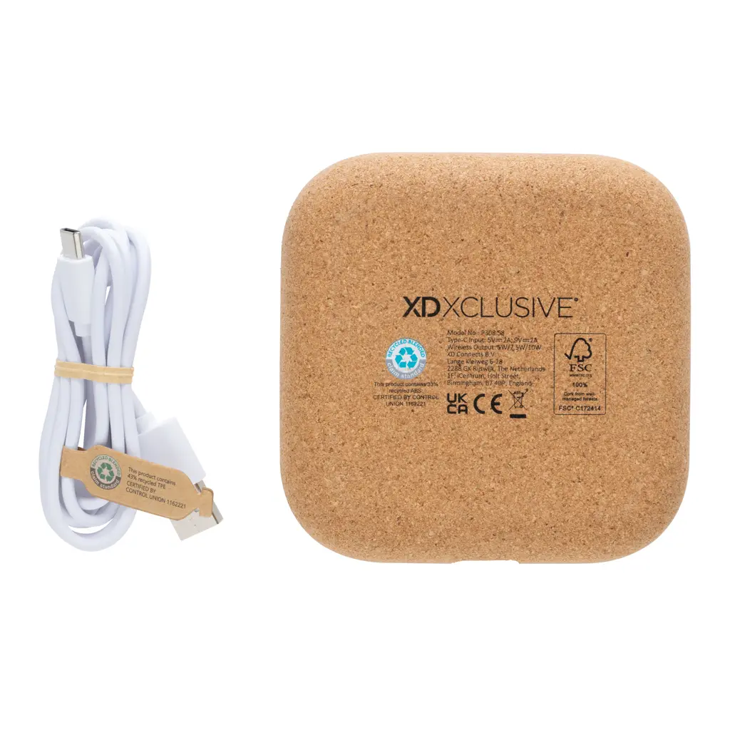 Bežični punjač 10W Oregon RCS P308.58 brown-5