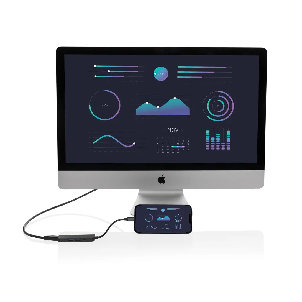 Hub s HDMI ulazom Terra RCS P308.65 grey-7
