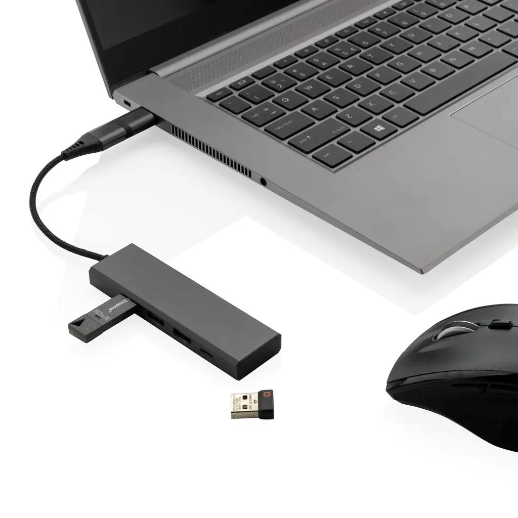 Hub s 3 USB priključka Terra RCS P308.68 grey-2
