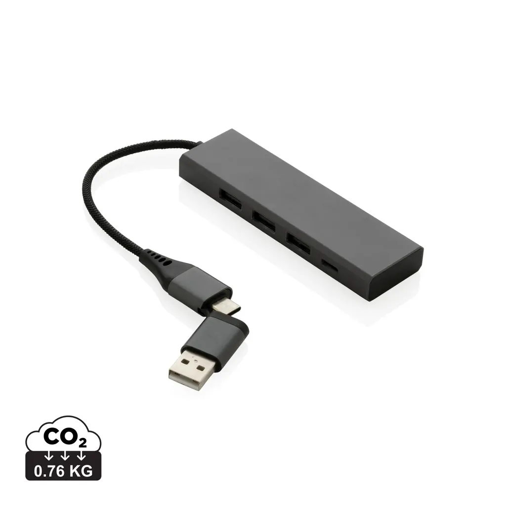 Hub s 3 USB priključka Terra RCS P308.68 grey-0