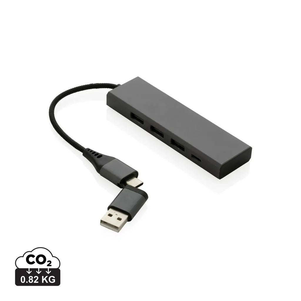Hub s 3 USB priključka Terra RCS P308.68 grey-10