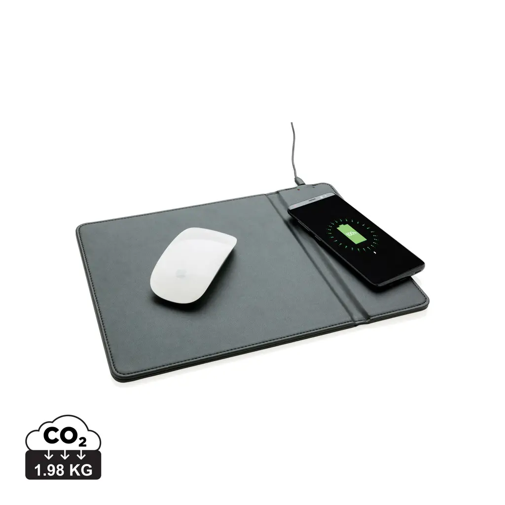 Podloga za miš s 5W bežičnim punjenjem P308.94 black-0