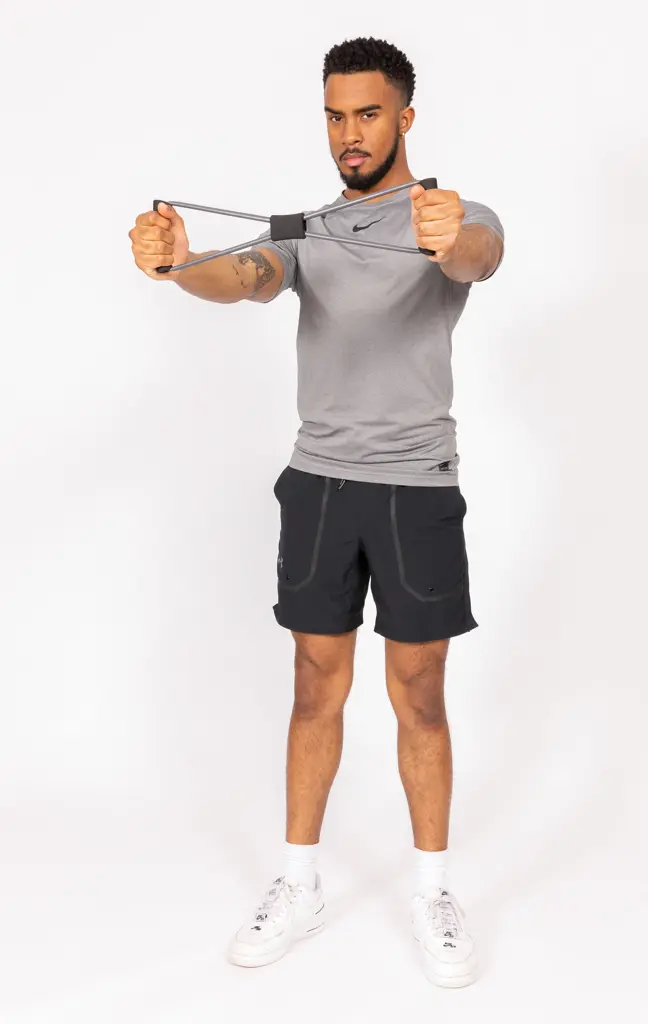 Fitness traka za vježbanje P320.08 anthracite-5