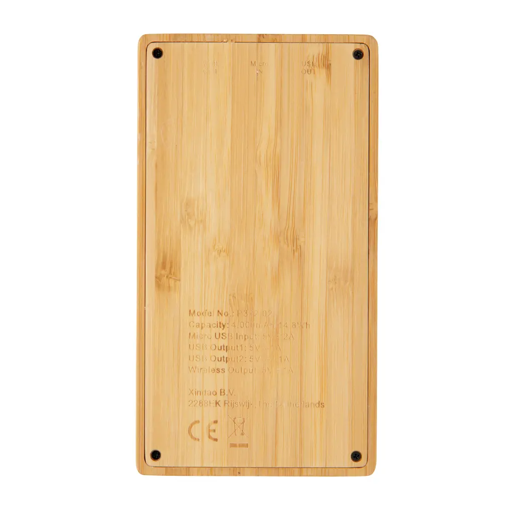 Bežični 5W Power bank 4.000 mAh P322.02 brown-4