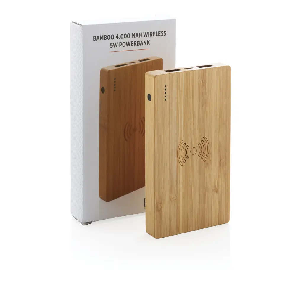 Bežični 5W Power bank 4.000 mAh P322.02 brown-11