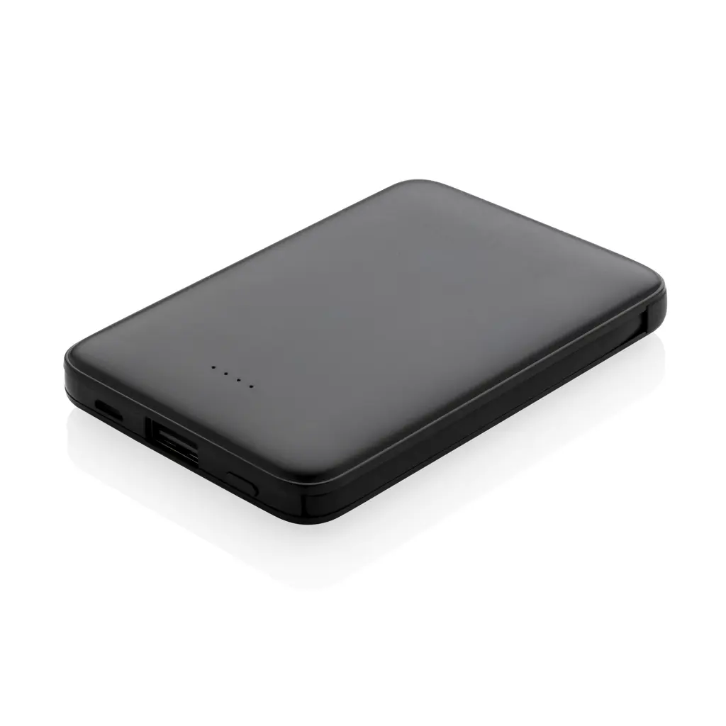 Power bank s integriranim kablovima 5.000 mAh džepni P322.08 black-6