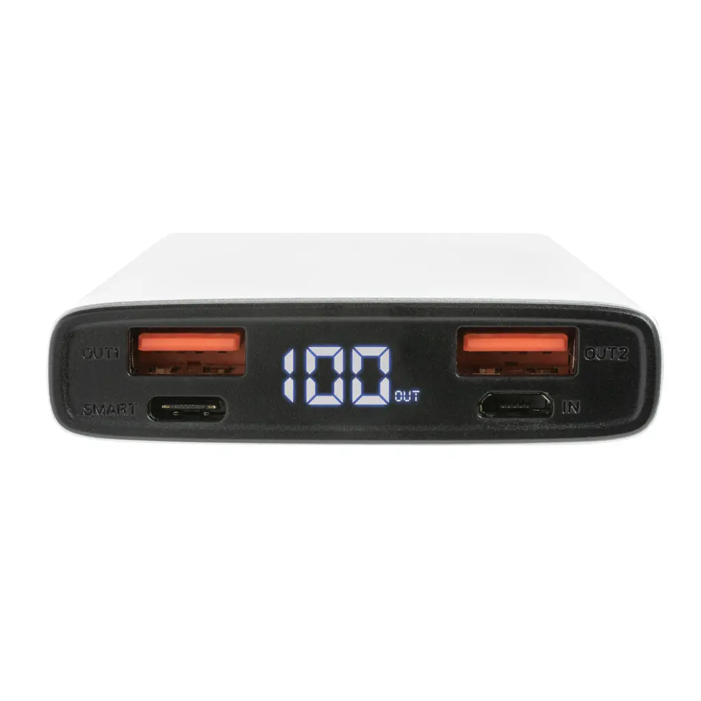 Aluminijski 18W 10.000 mAh PD punjač P322.24 silver-5