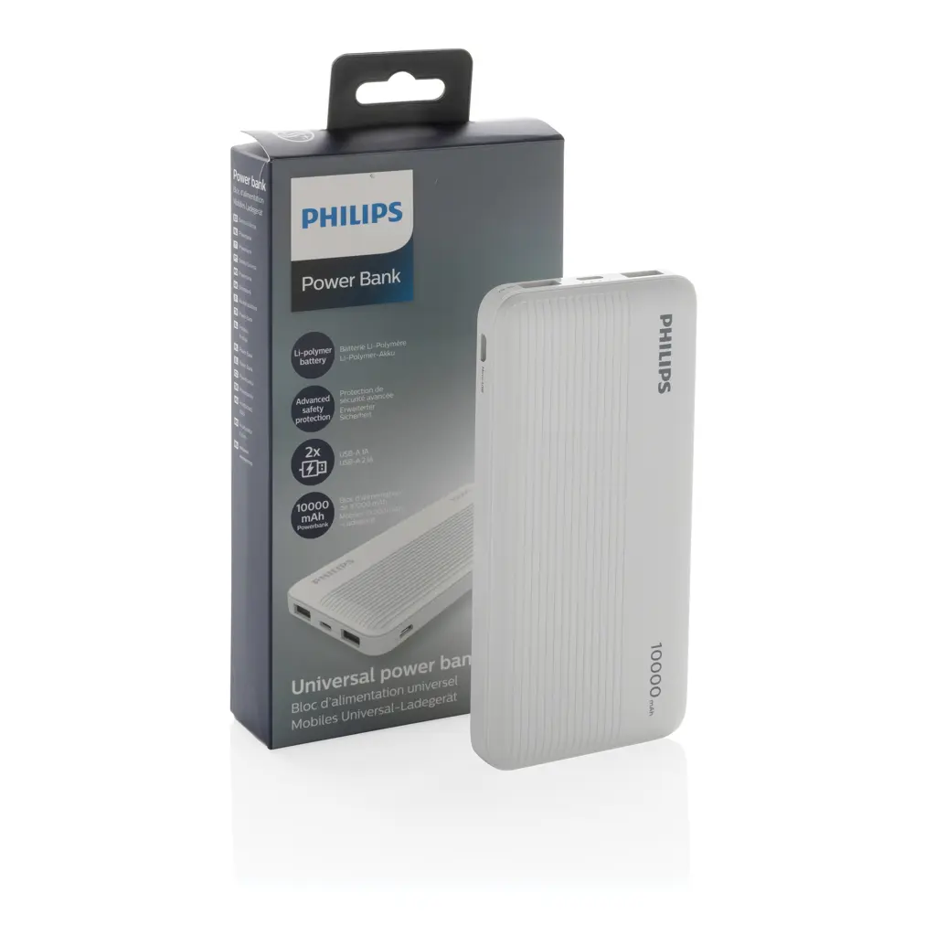 Power bank Philips 10.000 mAh tanki P322.30 white-9
