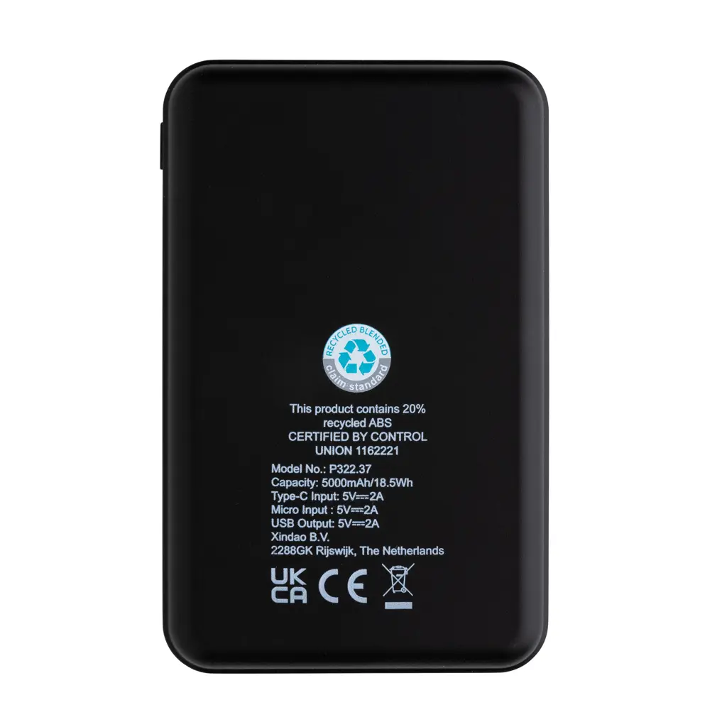 Power bank 5.000 mAh RCS P322.37 brown-8