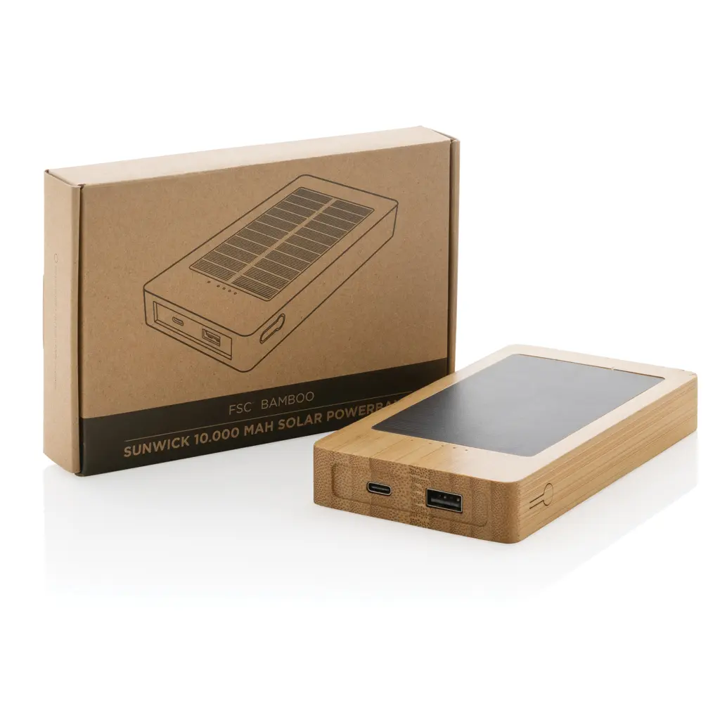 Solarna baterija Sunwick 10.000 mAh P322.39 brown-12