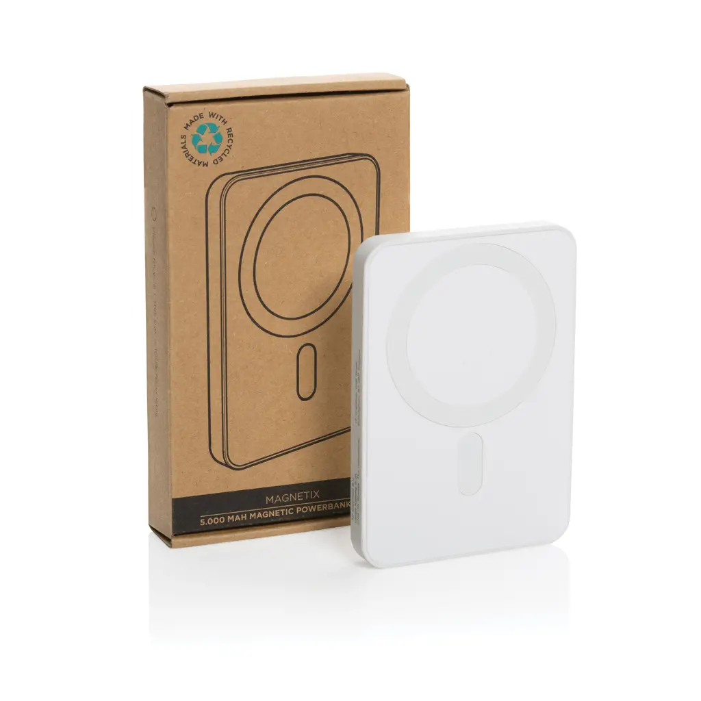 Magnetni Power bank 5000 mah P322.40 white-10